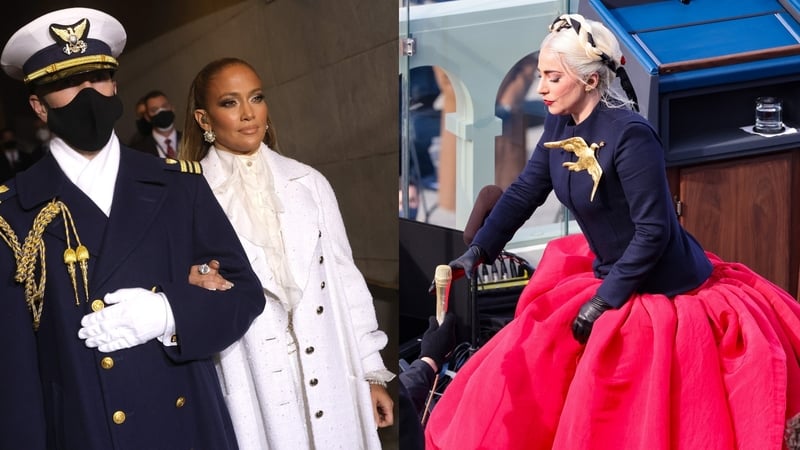 Lady Gaga, Jennifer Lopez and Garth Brooks performed at Joe Biden's inauguration.