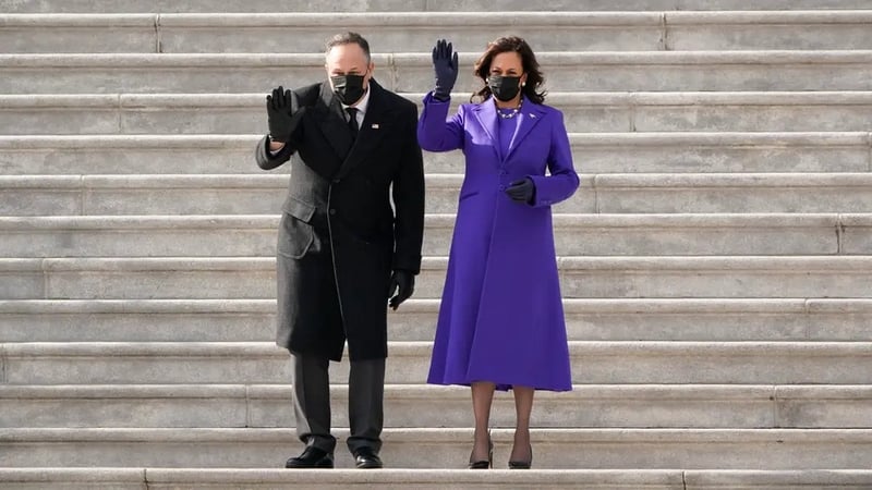 Kamala Harris showcased black designers, and her stepdaughter emerged as a new style star.