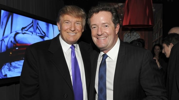 Piers Morgan with Donald Trump
