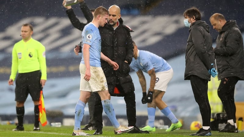 City sit second in the table, two points behind United with a game in hand