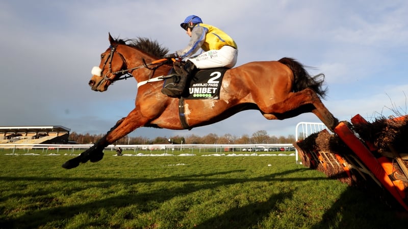 Navajo Pass made his fitness edge over Buveur D'Air count in the feature