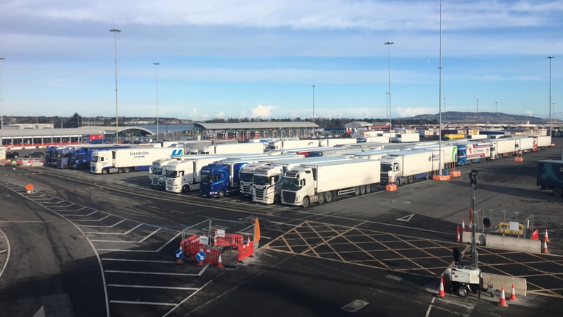 175 trucks were booked to sail today