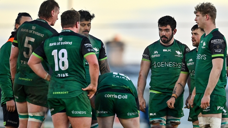 Connacht led 17-5 at the break