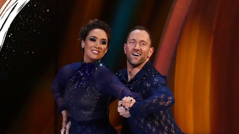 Myleene Klass has become the first celebrity to leave this year's Dancing on Ice