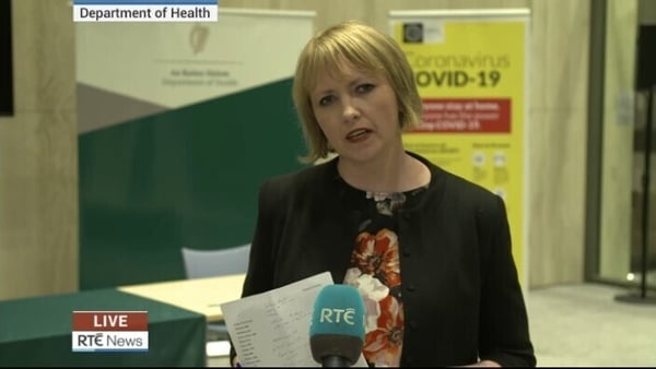 Sinead reports from the Department of Health