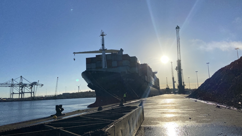 A new Port of Cork service to Antwerp is due to start in May