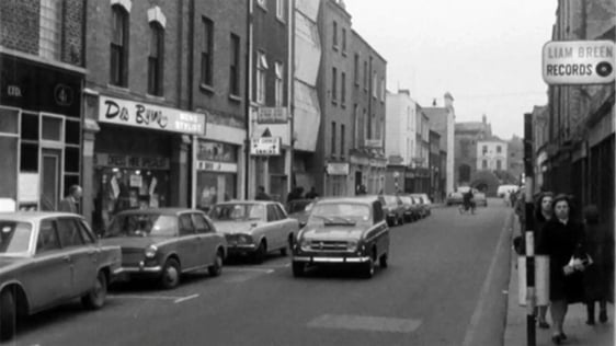 Liffey Street part of the Dublin North Lotts development plan, 1971.