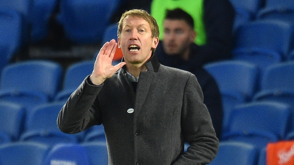 Graham Potter looks unlikely to be moving to Newcastle