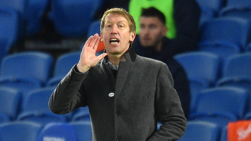 Graham Potter looks unlikely to be moving to Newcastle