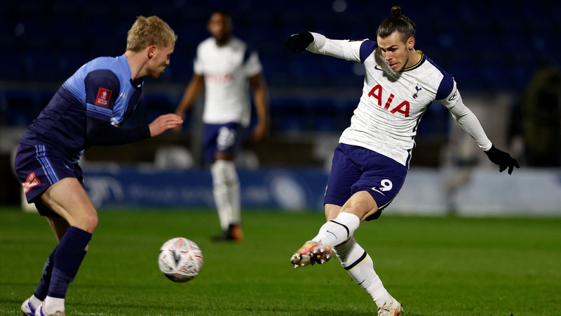 Gareth Bale scored Spurs' opener