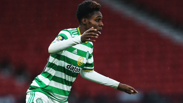 Jeremie Frimpong came to Celtic from Manchester City in 2019