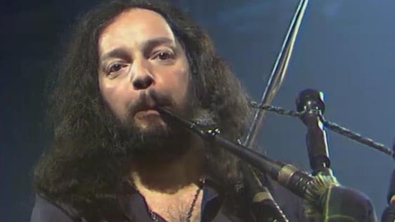 Alan Stivell at the National Stadium in Dublin (1975)