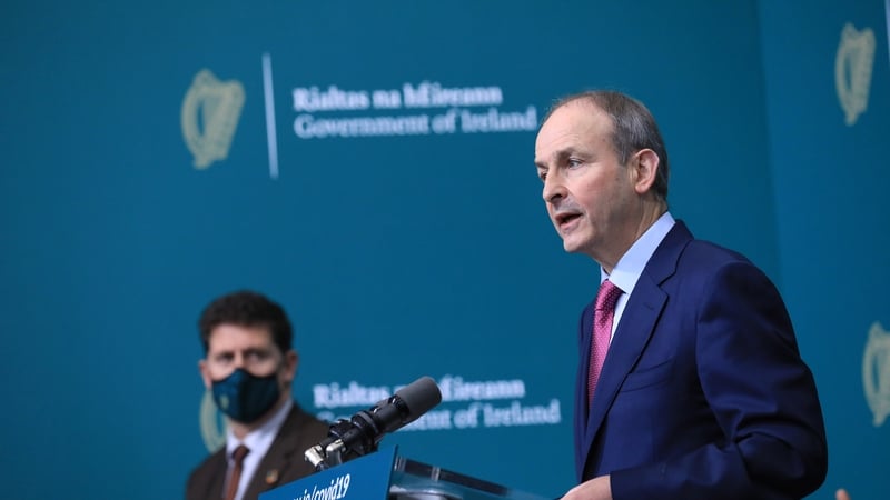 Micheál Martin held a meeting with AstraZeneca executives tonight