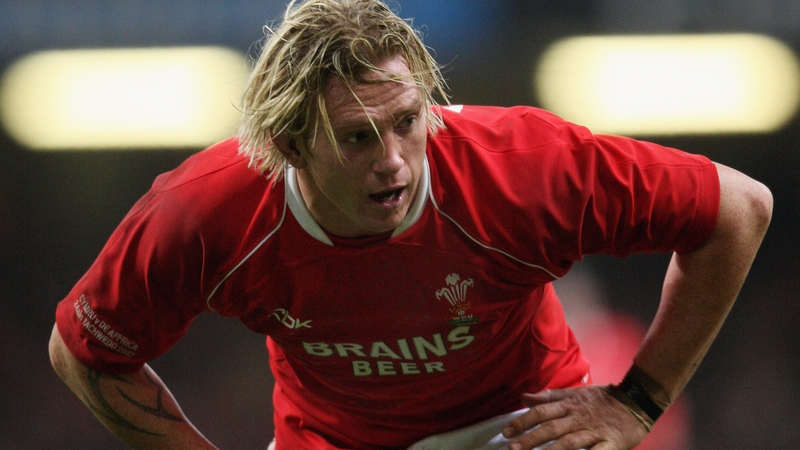 Alix Popham in action against South Africa in November, 2007