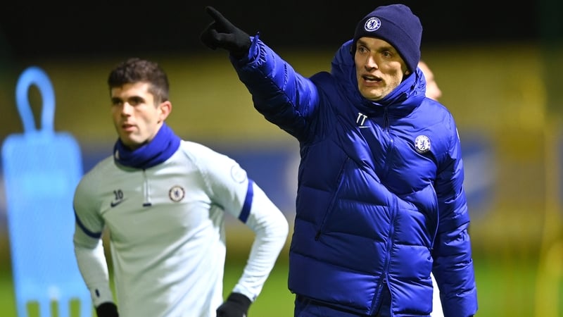 Thomas Tuchel took his first training session this evening