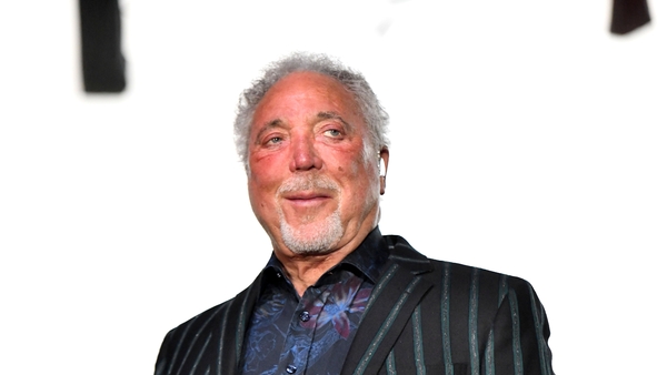 Tom Jones is one of the guests on The Late Late Show