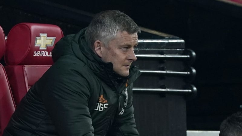 'Very disappointed we couldn't put a better performance on,' said Ole Gunnar Solskjaer