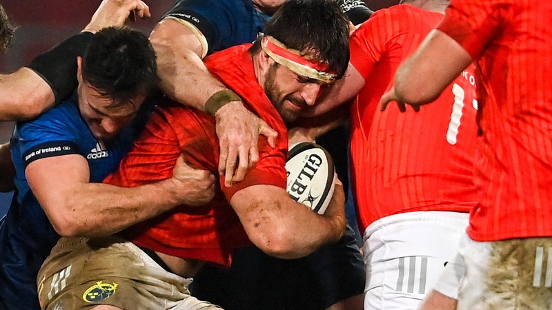 Jean Kleyn in action against Leinster