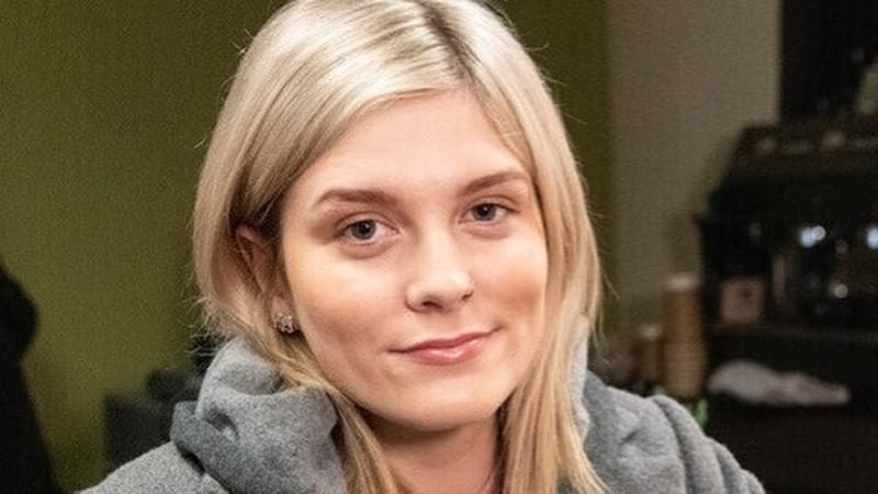 Actress Áine Ní Dhubhghaill in her role as Caoilfhionn Ní Shé:
"This experience is a huge change for me as I have never really done anything like this before."