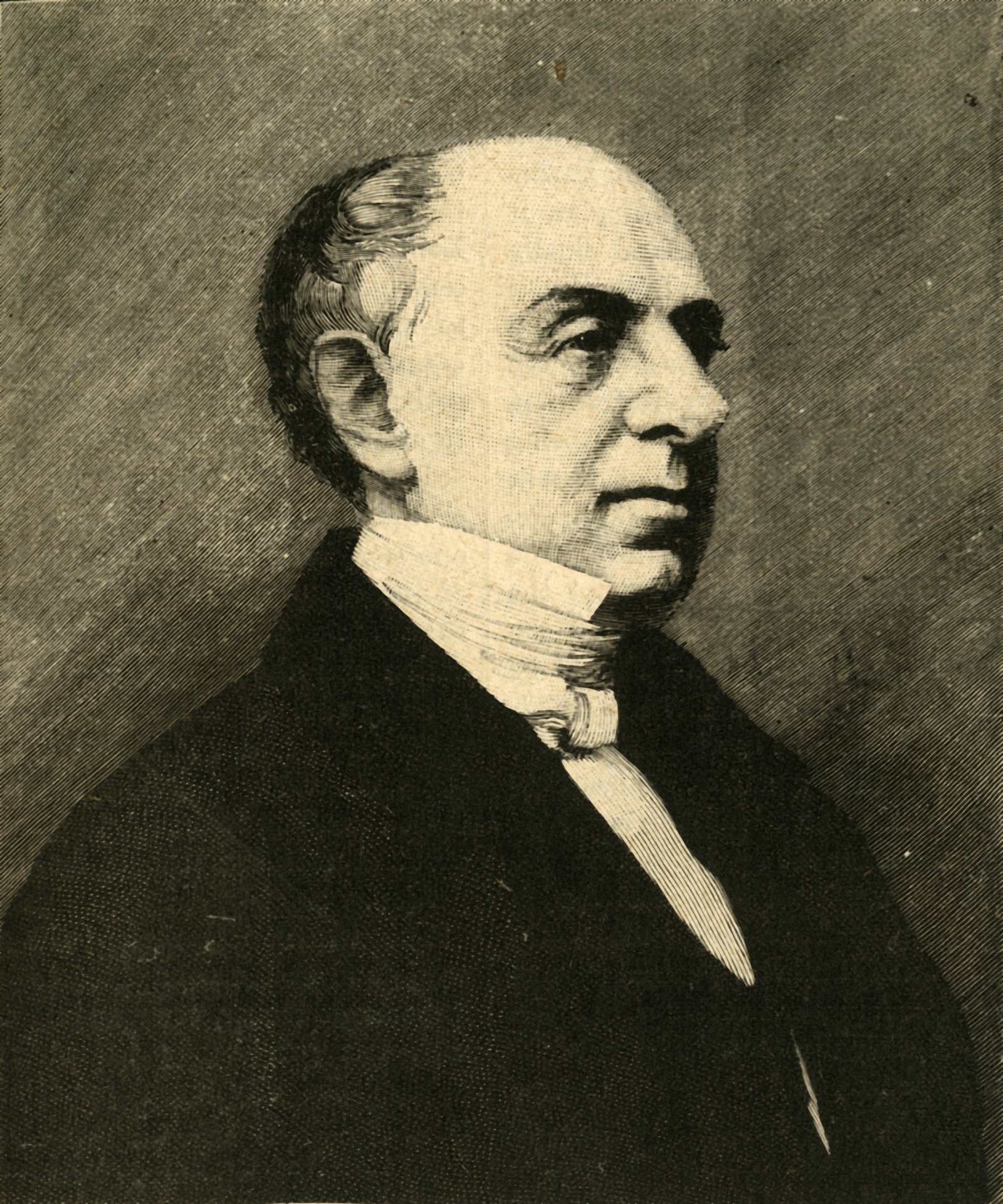 Sir James Graham (1792-1861) circa 1840s. From "Cassell's History of England - Special Edition, Vol. V [Cassell and Company, Limited, London, Paris, New York & Melbourne, circa 1890]. Source: The Print Collector/Heritage Images via Getty Images