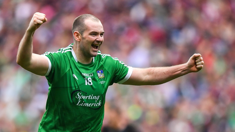 Tom Condon celebrates Limerick's 2018 All-Ireland win