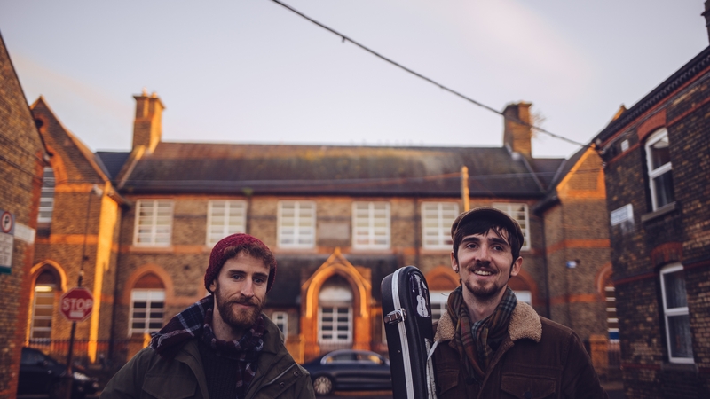 Ye Vagabonds: Diarmuid Mac Gloinn and Brían Mac Gloinn. Photo: Steve O'Connor