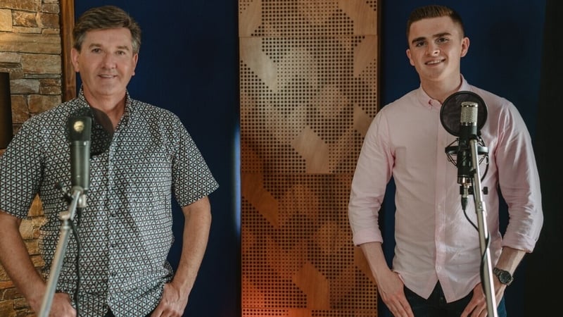 Daniel and David in Spout Studios in Granard