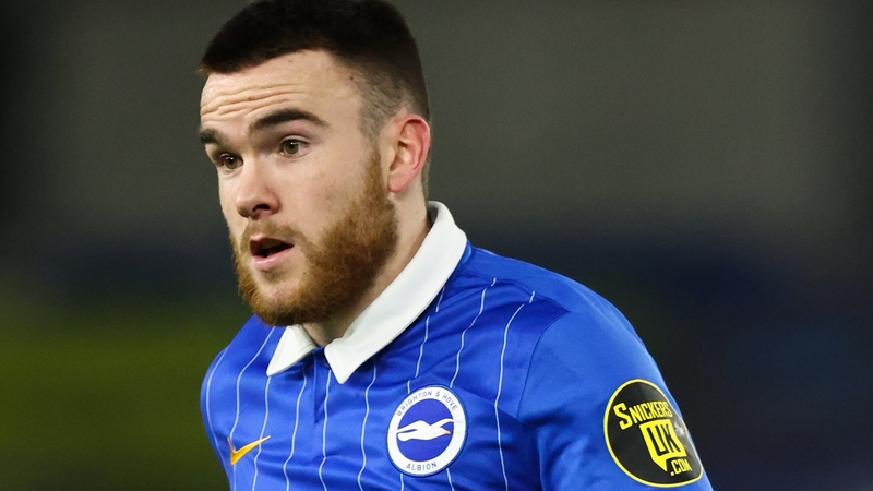 Aaron Connolly has made 11 appearances for Brighton this season