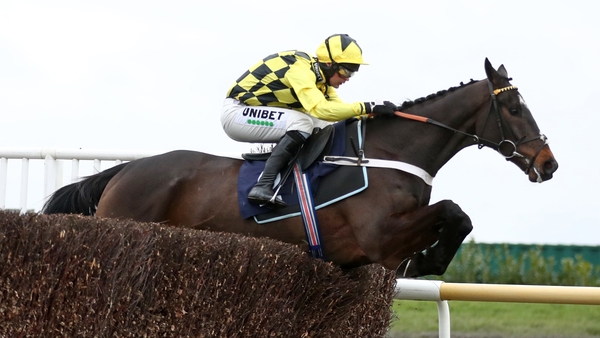 Shishkin ridden by Nico de Boinville clears a fence