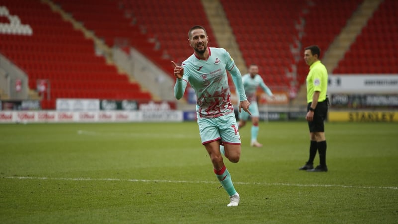 Conor Hourihane has made an immediate impact at new club Swansea