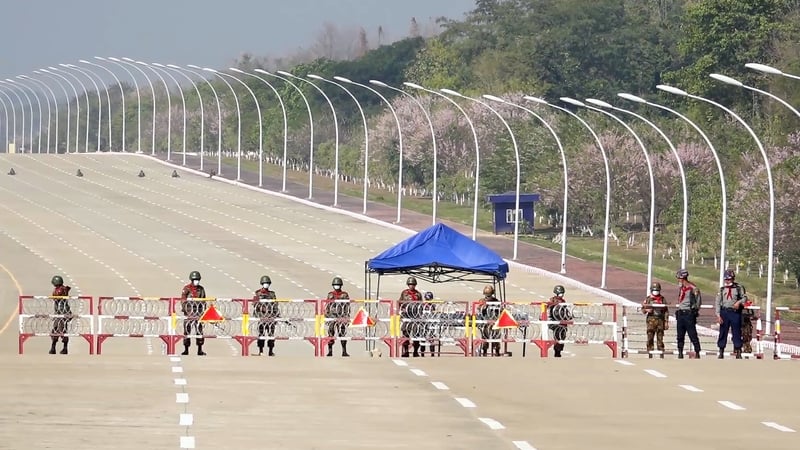 The country's military deposed Aung San Suu Kyi six months ago