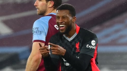 Georginio Wijnaldum is due to become a free agent in the summer