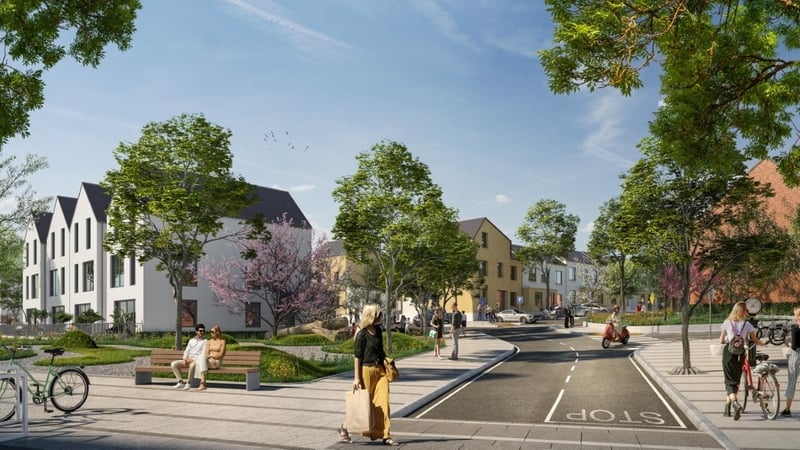 The 136 homes to receive planning permission comprise of 80 two, three and four bedroomed houses, and 56 duplexes