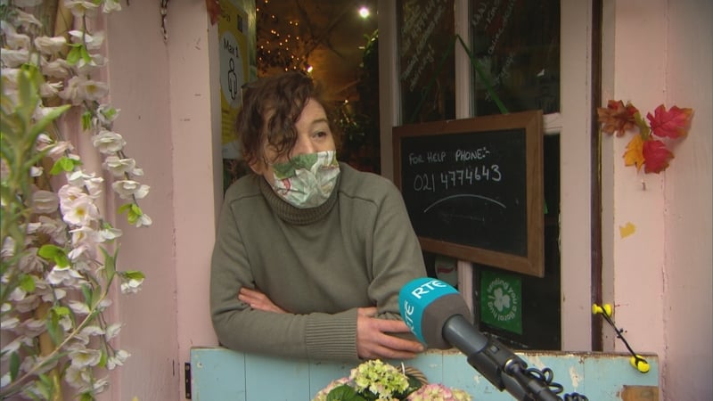 Brenda Jolly spends time talking to elderly customers on the phone