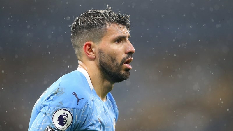 Aguero has missed vast swathes of City's season