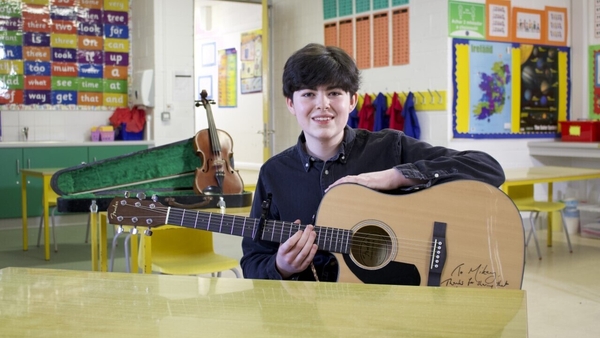 Mikey Moloney - Sharing his busking adventures and new music on Wednesday's Home School Hub