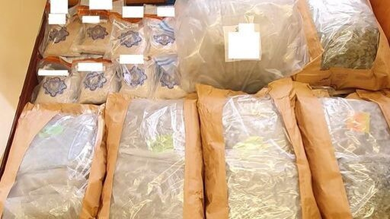 Gardaí recovered quantities of several drugs
