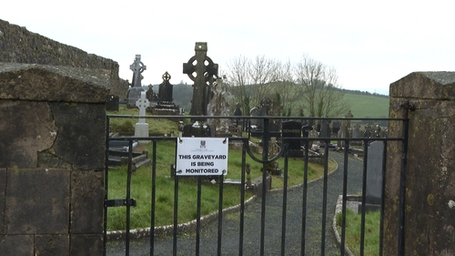 Among the items taken from the graves are toys, ornamental tributes and flowers