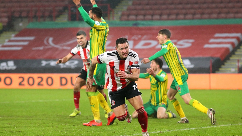 Billy Sharp celebrates his winner