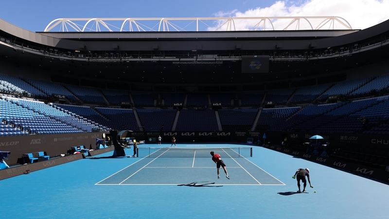 Preparations had been ongoing for the Australian Open