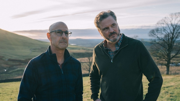 Stanley Tucci and Colin Firth in Supernova