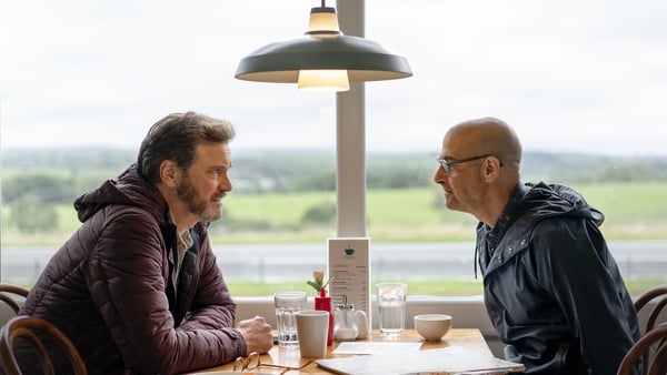 Stanley Tucci and Colin Firth in Supernova