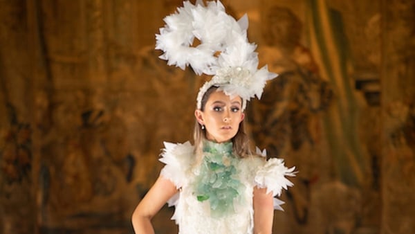 The winning design was made from plastic milk cartons and recycled glass