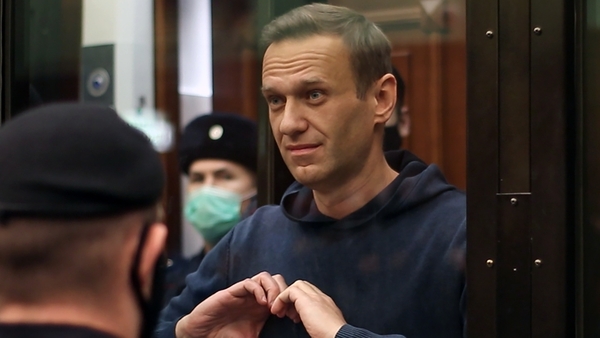 Alexei Navalny was arrested and jailed after returning to Russia last month