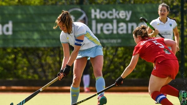 UCD and Monkstown in a league match at Belfield