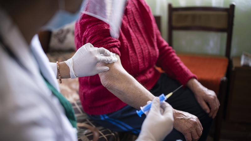 Dr Denis McCauley said the over-85s are essentially vaccinated and the over-80s should be vaccinated by the end of this week