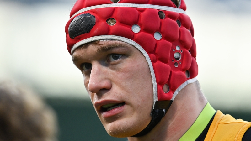 Josh van der Flier during the Autumn Nations Cup match against Scotland