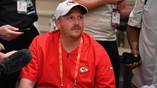 Britt Reid reportedly suffered non-life threatening injuries in the crash