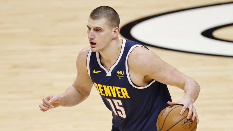 Nikola Jokic of the Denver Nuggets