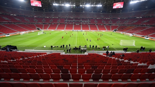 The Hungarian capital will host the first leg